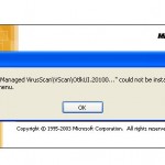 McAfee Upgrade Causing Problem With Outlook