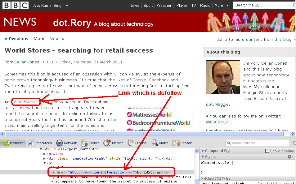 How To Buy Links On BBC Website