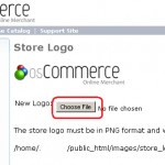 How To Change osCommerce Store Logo